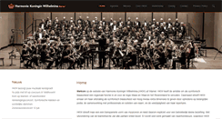 Desktop Screenshot of harmonie-wamel.nl